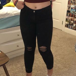 ripped american eagle jeans!